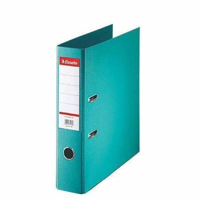 Termék főképe Pákový pořadač "Standard", ochranné spodní kování, tyrkysová, 75 mm, A4, PP, ESSELTE