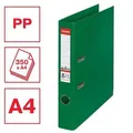 Karreszelő Standard, védő alsó szerelvények, zöld, 50 mm, A4, PP, ESSELTE