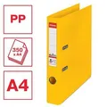 Karreszelő Standard, védő alsó szerelvények, sárga, 50 mm, A4, PP, ESSELTE