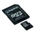 Micro SD memóriakártya, 32 GB, Class 4, adapterrel, KINGSTON