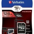 Következő termékkép Paměťová karta, Micro SDXC, 128GB, Class 10, s adaptérem, VERBATIM