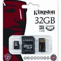 Következő termékkép Paměťová karta SDHC, 32GB, micro paměťová karta s adaptérem, Class 10, KINGSTON