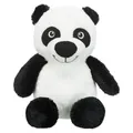 Panda, plüss játék kutyáknak, hanggal, 26 cm