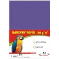 művészeti oktatás papír A3/100/80g lila