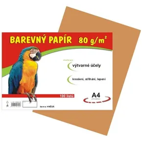 művészeti oktatás papír A4/100/80g barna