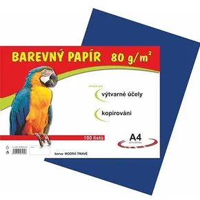 művészeti oktatás papír A4/100/80g sötétkék