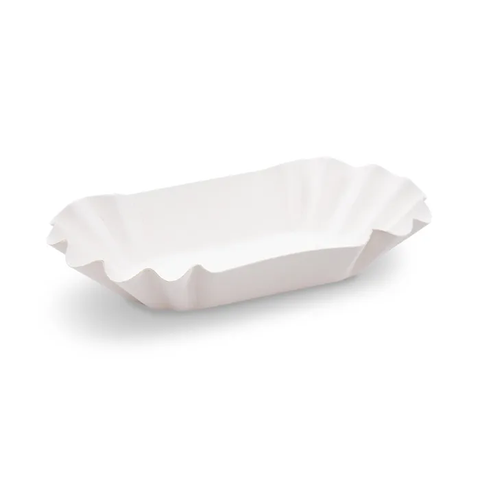 Termék főképe Papírová miska (FSC Mix) oválná bílá 17,5 x 10 x 3 cm [250 ks]