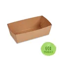 Következő termékkép Street food papírtálka (FSC Mix) zsírálló kraft 135 x 70 x 45 mm 300ml [250 db]