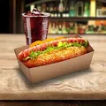 Következő termékkép Street food papírtálka (FSC Mix) zsírálló kraft 135 x 70 x 45 mm 300ml [250 db]