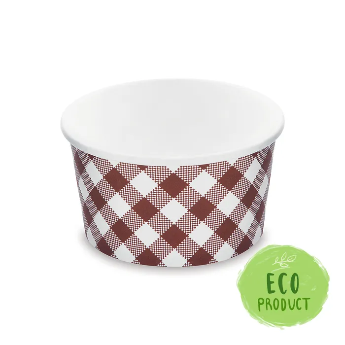 Termék főképe Papírová miska kulatá bílá 350 ml, S (průměr 115 mm) [50 ks]