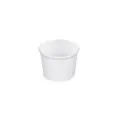 Fagylaltos papírtégely (PAP/PE) fehér átmérő 75mm 125ml [50 db]