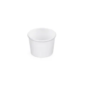 Fagylaltos papírtégely (PAP/PE) fehér átmérő 75mm 125ml [50 db]