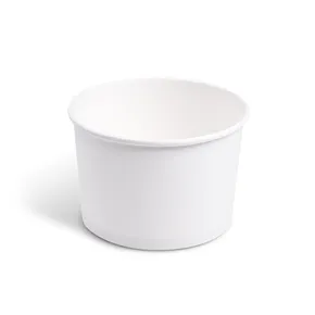 Papírtégely (PAP/PE) fehér átmérő 110mm 475ml [50 db]