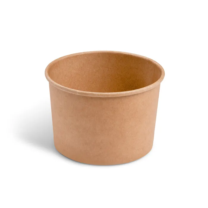 Termék főképe Papírová miska (PAP/PE) kraft průměr 110mm 475ml [50 ks]