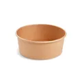 Salátás tál (PAP/PE) kraft átmérő 150mm 750ml [50 db]