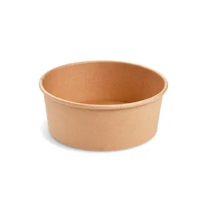Salátás tál (PAP/PE) kraft átmérő 150mm 750ml [50 db]
