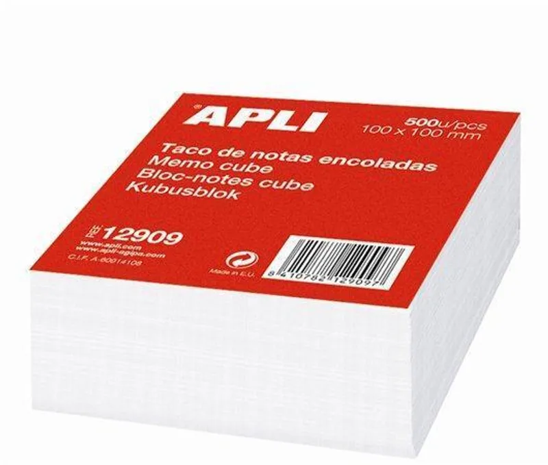 Termék főképe Papírové bločky v kostce, 100 x 100 mm, 500 listů, APLI
