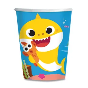 Papírpohár Baby Shark 0,25 l [8 db]