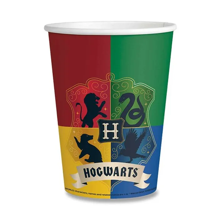 Termék főképe Papírové kelímky Harry Potter objem 0,25 l, [8 ks]