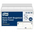 Hajtogatott papírtörlő Tork 100278 Premium Extra Soft H3 2 rétegű fehér [3000 db]