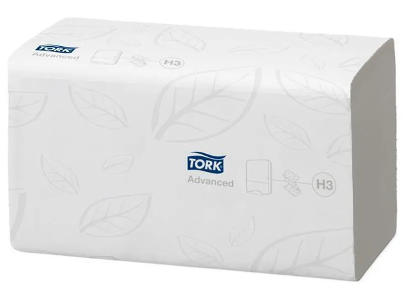 Termék főképe Papírové ručníky skládané TORK 290163 ADVANCED bílá H3 [3750 ks]