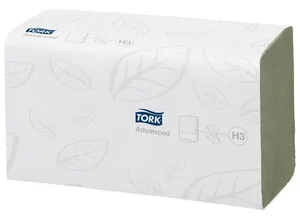 Hajtogatott papírtörlő TORK 290179 ADVANCED zöld H3 [3750 db]