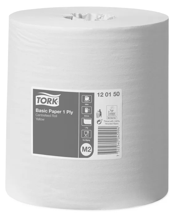 Termék főképe Papírové ručníky v roli TORK 120150 Universal 310 žlutá M2 1-vrstvé [1 ks]