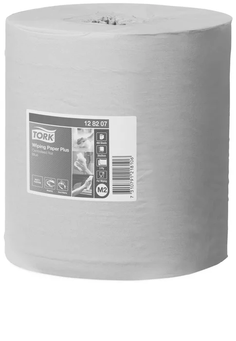Termék főképe Papírové ručníky v roli TORK 128207 PLUS ADVANCED 420 modrá M2 [1 ks]