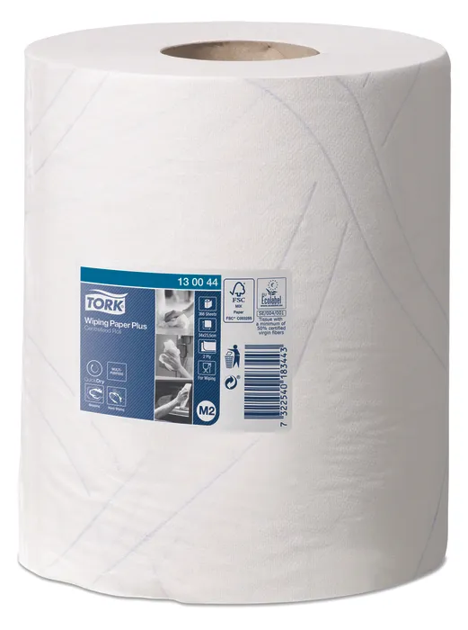 Termék főképe Papírové ručníky v roli TORK 130044 PLUS ADVANCED 420 bílá TAD M2 [1 ks]