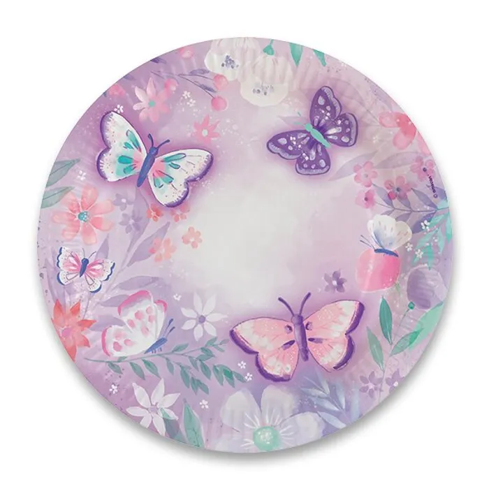 Termék főképe Papírové talířky Flutter průměr 22,8 cm, [8 ks]