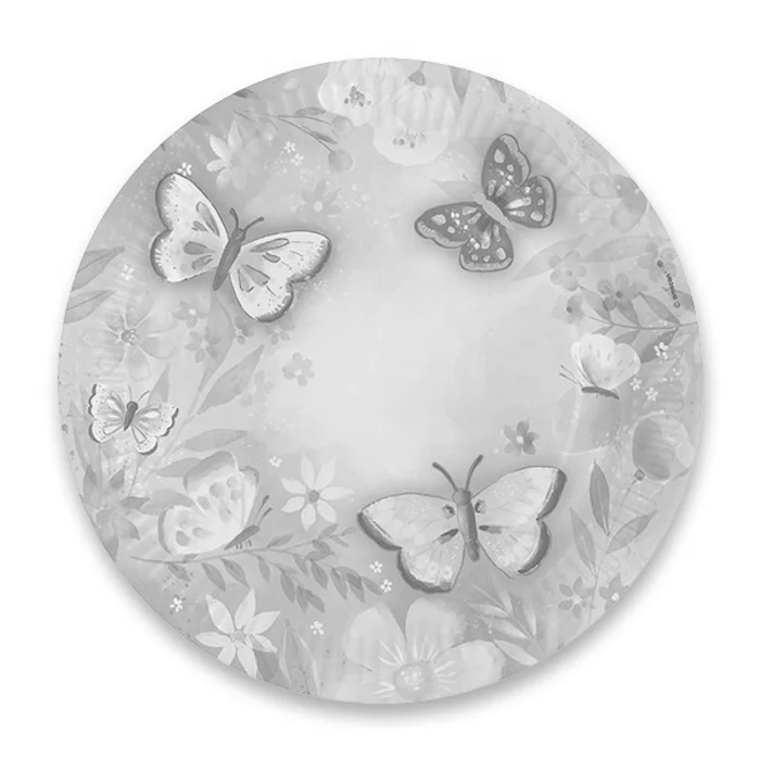 Termék főképe Papírové talířky Flutter průměr 22,8 cm, 8 ks