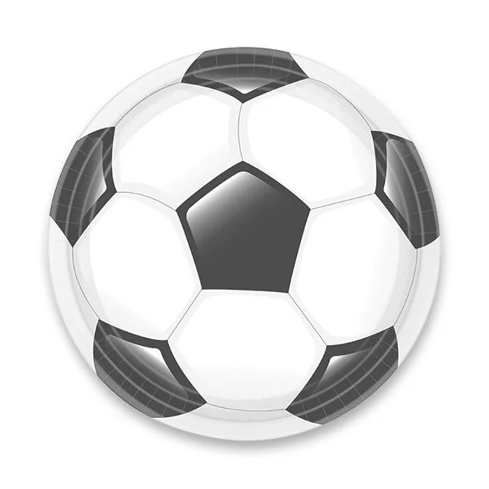 Termék főképe Papírové talířky Goal Getter průměr 22,8 cm, 8 ks