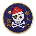 Papírtányér Pirates Map átmérő 22,8 cm [8 db]