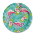 Papírtányér Flamingó átmérő 22,8 cm [8 db]