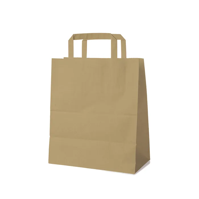 Termék főképe Papírové tašky 22+10 x 28 cm hnědé [50 ks]
