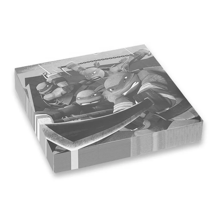 Termék főképe Papírové ubrousky Želvy Ninja 33 x 33 cm, 20 ks