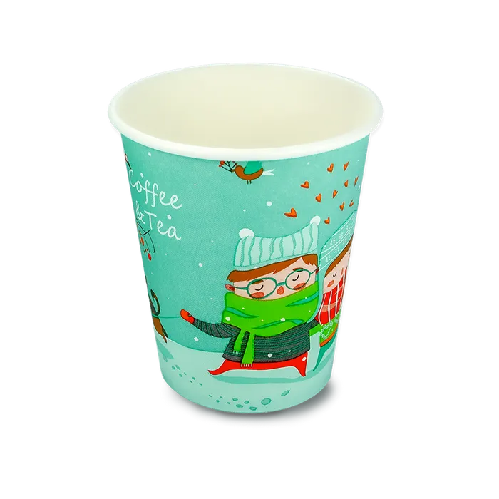 Termék főképe Papírový kelímek 0,2 l CTG, průměr 80mm, zimní motiv [50 ks]