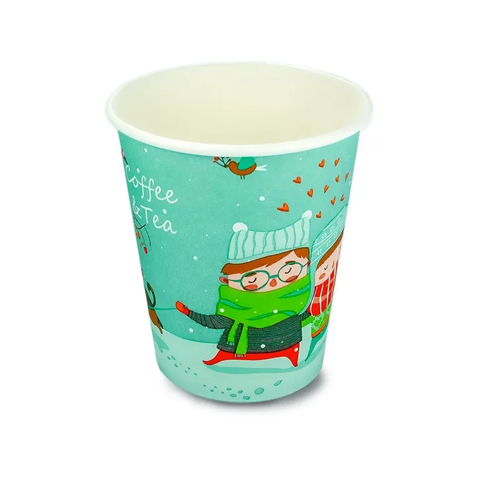 Termék főképe Papírový kelímek 0,3 l CTG, průměr 90mm, zimní motiv [50 ks]
