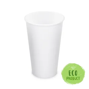 Papírpohár fehér átmérő 90mm 510ml `XL: 0,4L/16oz` [50 db]