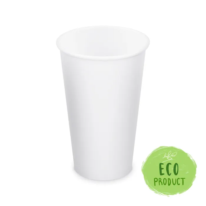 Termék főképe Papírový kelímek bílý 510 ml, XL (průměr 90 mm) [50 ks]