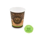 Papírpohár "Coffee to go" átmérő 80mm 280ml `M: 0,2L/8oz` [50 db]