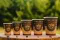 Papírpohár "Coffee to go" átmérő 80mm 280ml `M: 0,2L/8oz` [50 db]