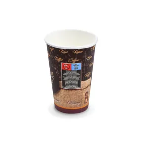 Papírpohár "Coffee to go" átmérő 80mm 330ml `ML: 0,3L/10oz` [50 db]