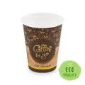 Papírpohár "Coffee to go" átmérő 90mm 420ml `L: 0,3L/12oz` [50 db]