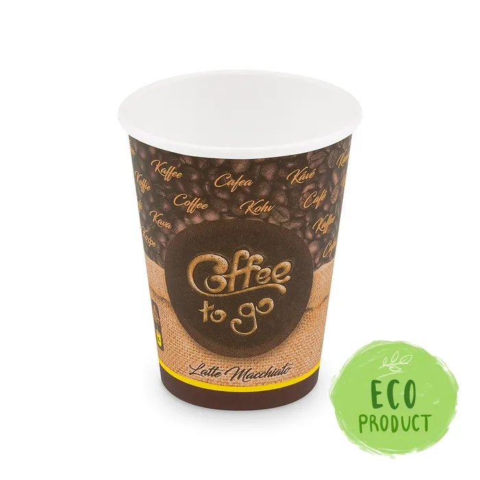 Termék főképe Papírový kelímek "Coffee to go" 420 ml, L (průměr 90 mm) [50 ks]
