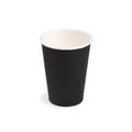 Papírpohár (FSC Mix) fekete átmérő 74mm 240ml [10 db]