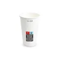 Következő termékkép Papírpohár (FSC Mix) kalibrációs jellel fehér átmérő 80mm 0,3L [50 db]