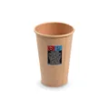 Papírpohár kraft átmérő 80mm 330ml `ML: 0,3L/10oz` [50 db]