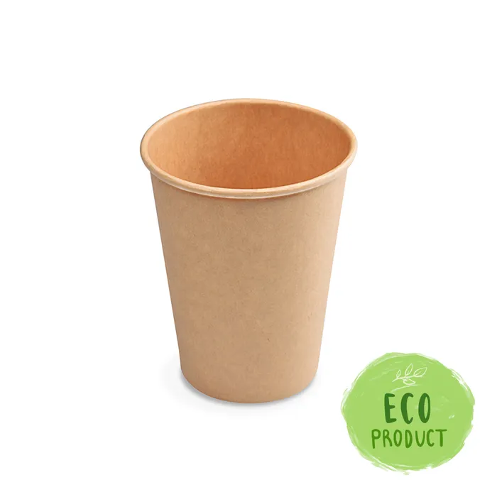 Termék főképe Papírový kelímek hnědý 420 ml, L (průměr 90 mm) [50 ks]