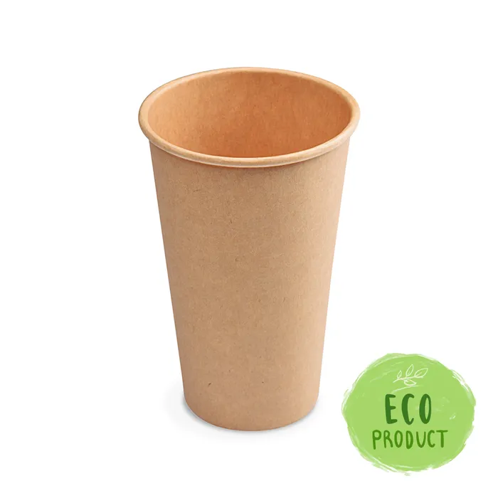 Termék főképe Papírový kelímek hnědý 510 ml, XL (průměr 90 mm) [50 ks]